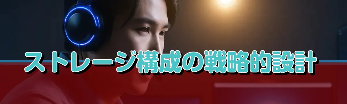 ストレージ構成の戦略的設計