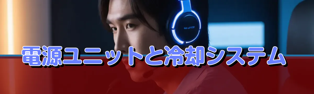 電源ユニットと冷却システム