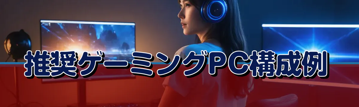 推奨ゲーミングPC構成例