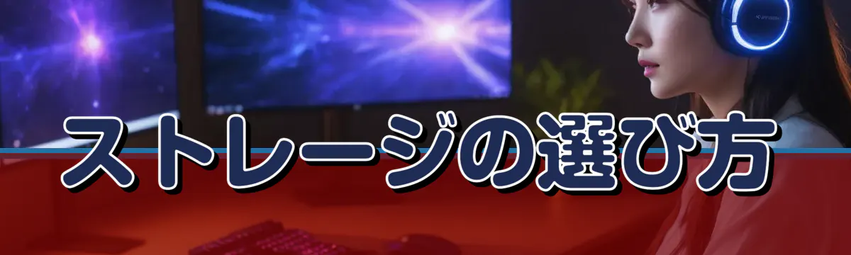 ストレージの選び方