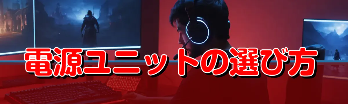 電源ユニットの選び方