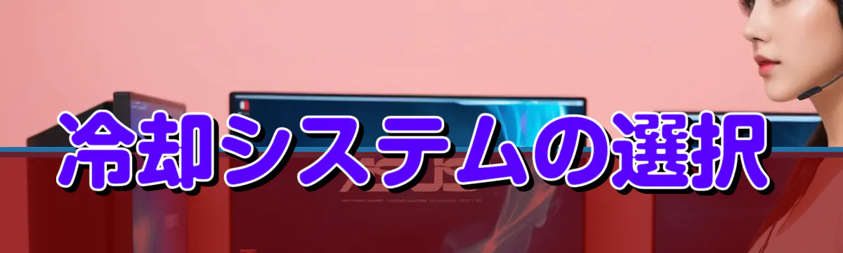 冷却システムの選択
