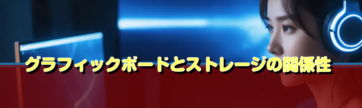 グラフィックボードとストレージの関係性