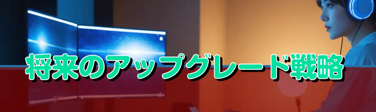 将来のアップグレード戦略