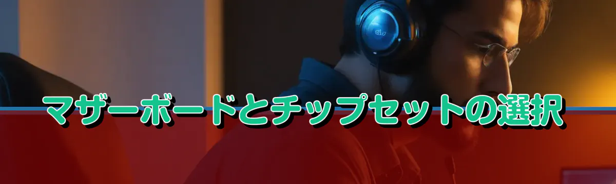 マザーボードとチップセットの選択