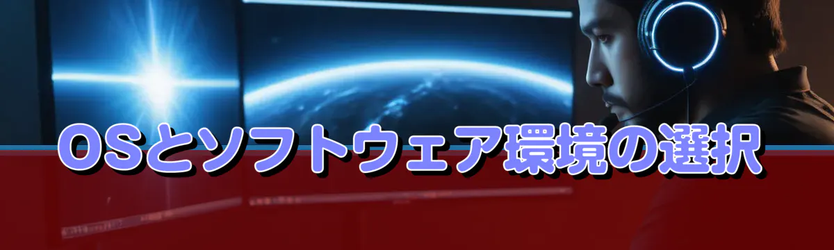 OSとソフトウェア環境の選択