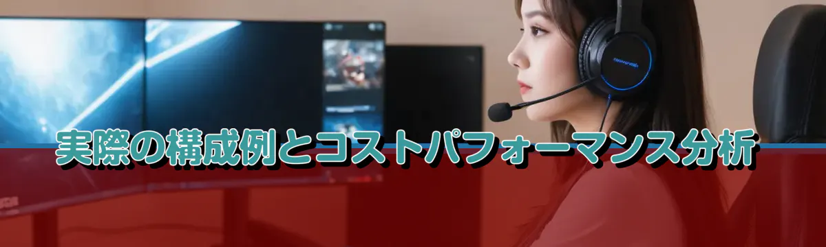 実際の構成例とコストパフォーマンス分析