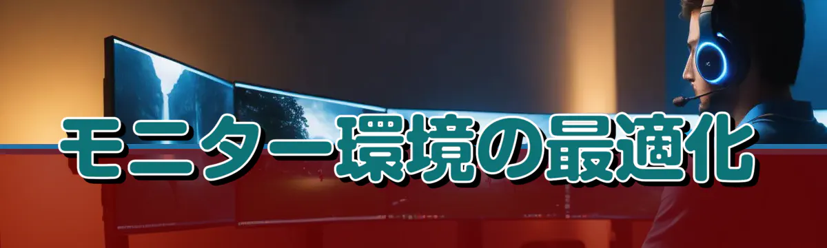 モニター環境の最適化