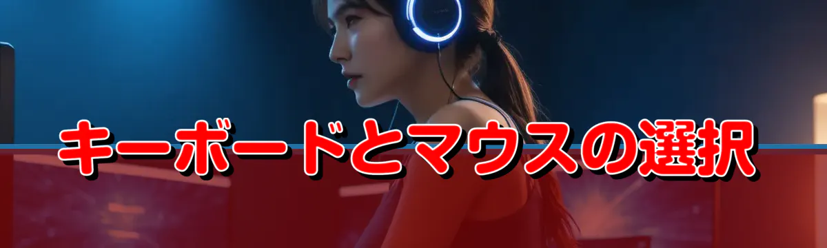 キーボードとマウスの選択