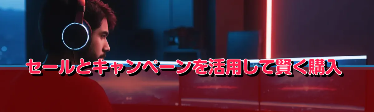セールとキャンペーンを活用して賢く購入