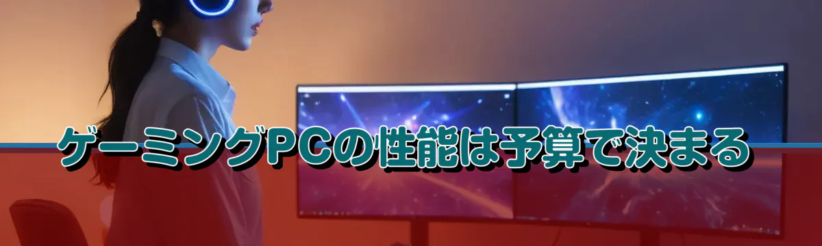 ゲーミングPCの性能は予算で決まる