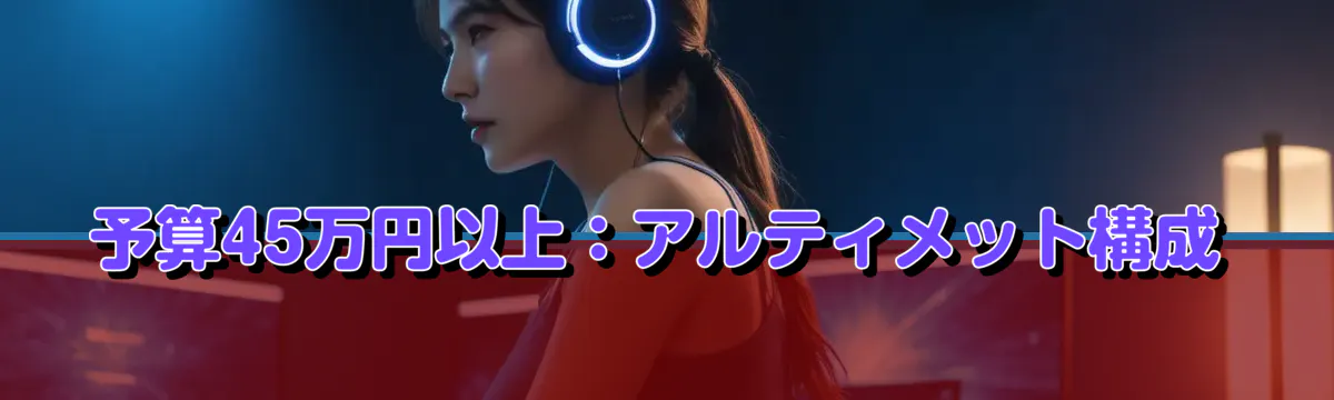 予算45万円以上：アルティメット構成