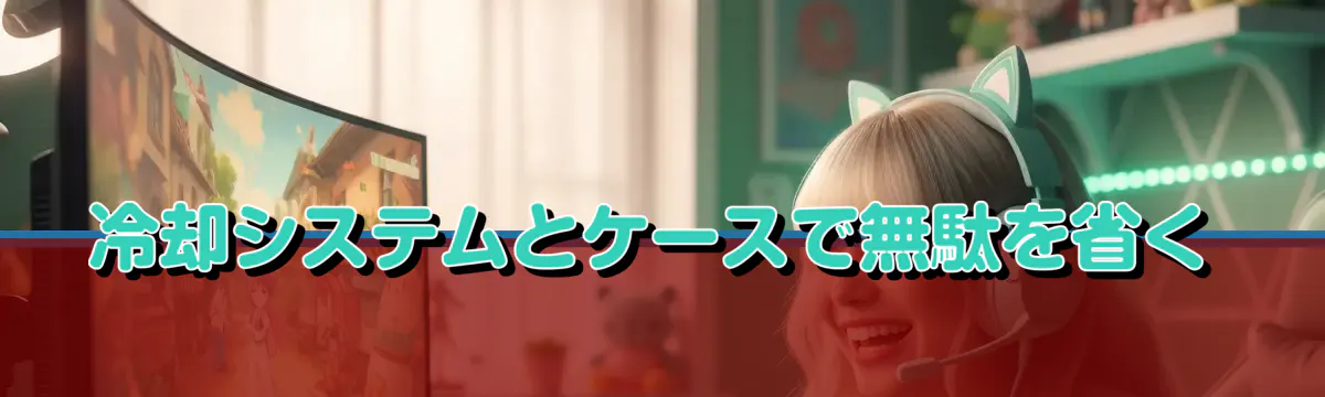 冷却システムとケースで無駄を省く