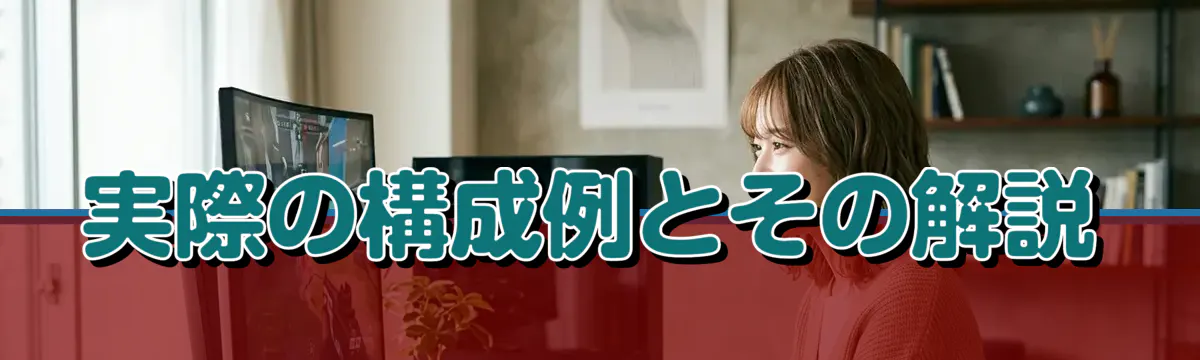 実際の構成例とその解説