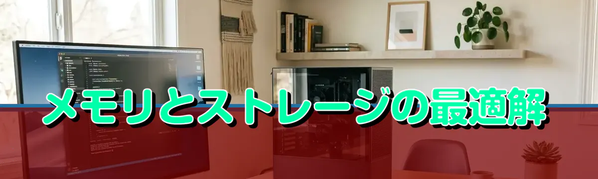メモリとストレージの最適解