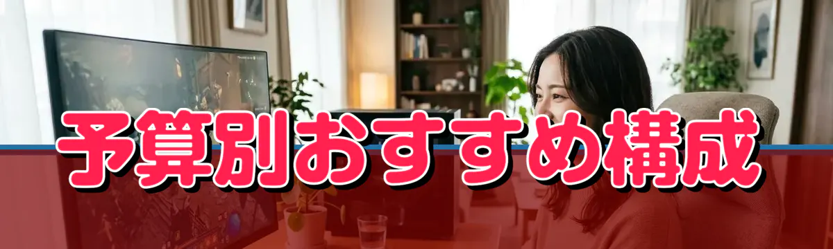 予算別おすすめ構成