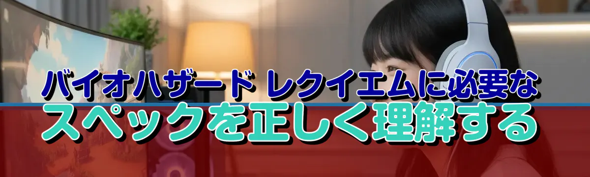 バイオハザード レクイエムに必要なスペックを正しく理解する