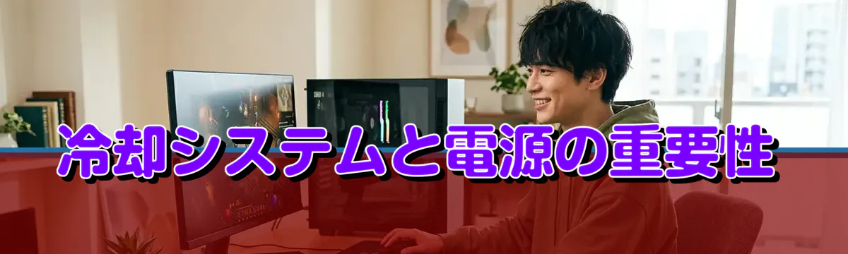 冷却システムと電源の重要性