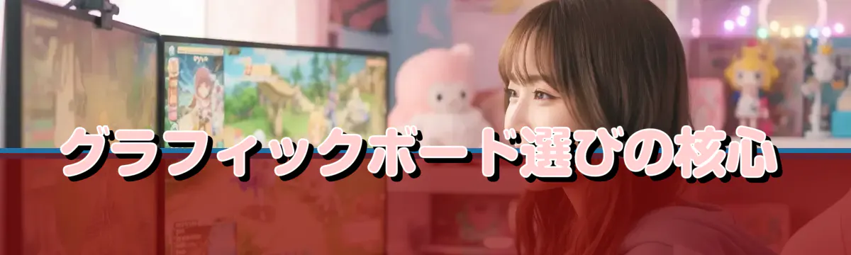 グラフィックボード選びの核心