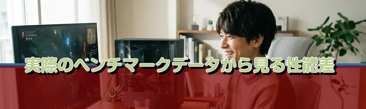 実際のベンチマークデータから見る性能差
