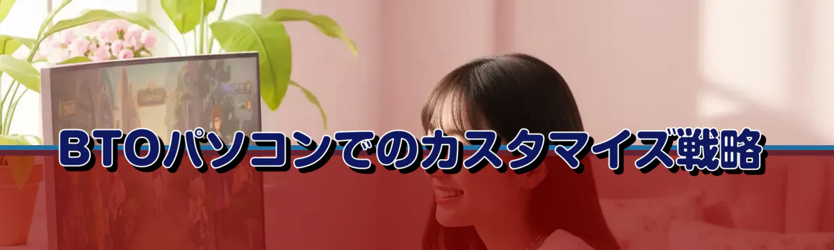 BTOパソコンでのカスタマイズ戦略