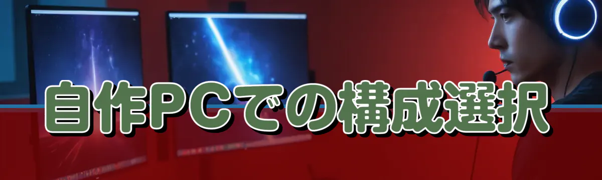 自作PCでの構成選択