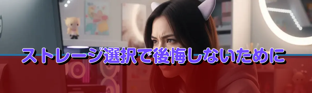 ストレージ選択で後悔しないために
