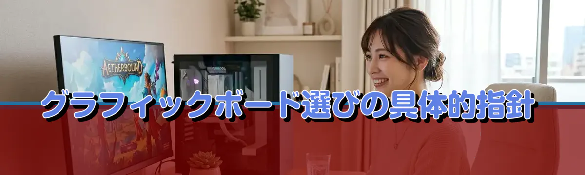 グラフィックボード選びの具体的指針