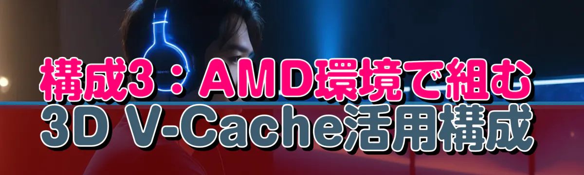 構成3：AMD環境で組む3D V-Cache活用構成