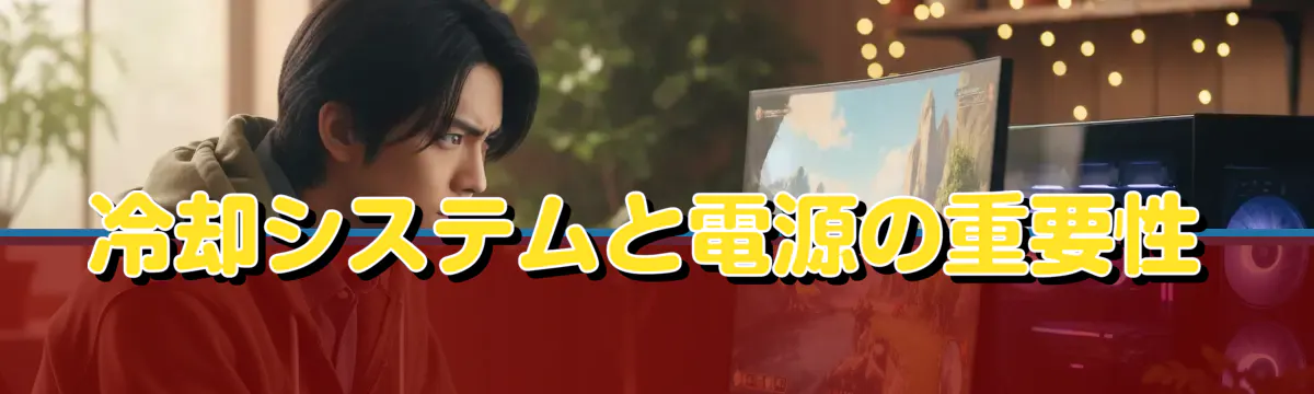 冷却システムと電源の重要性