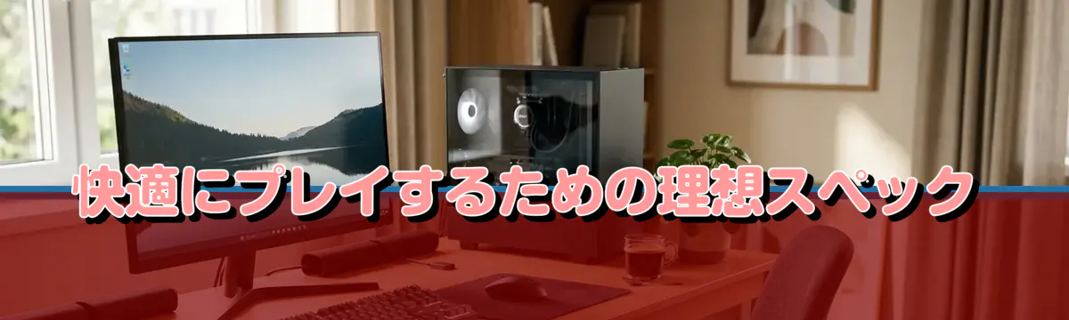 快適にプレイするための理想スペック