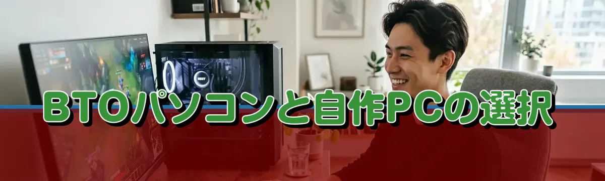 BTOパソコンと自作PCの選択