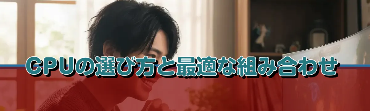 CPUの選び方と最適な組み合わせ