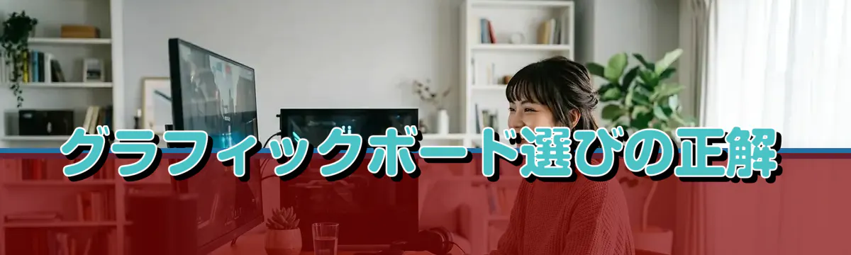 グラフィックボード選びの正解