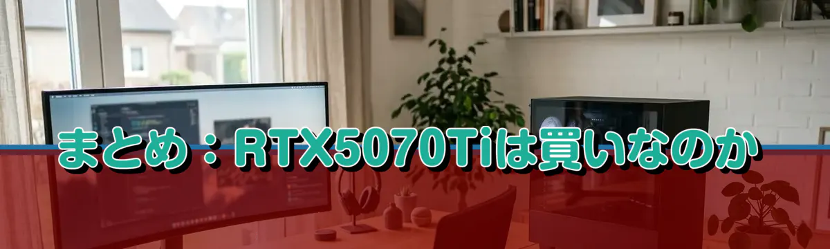 まとめ：RTX5070Tiは買いなのか