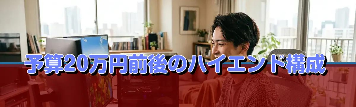 予算20万円前後のハイエンド構成